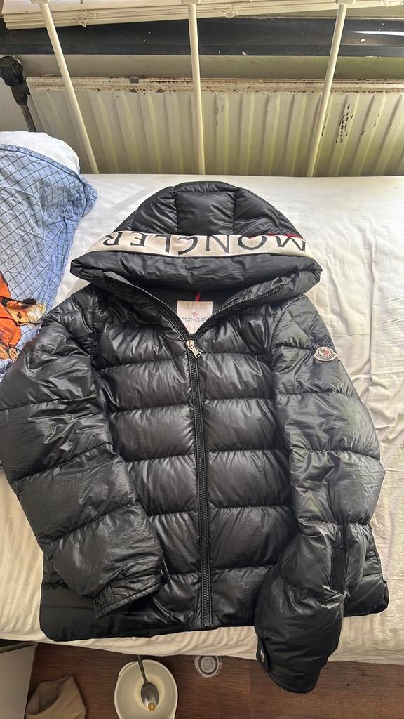 Moncler jas, Kleding | Heren, Jassen | Winter, Ophalen, Zo goed als nieuw, Zwart