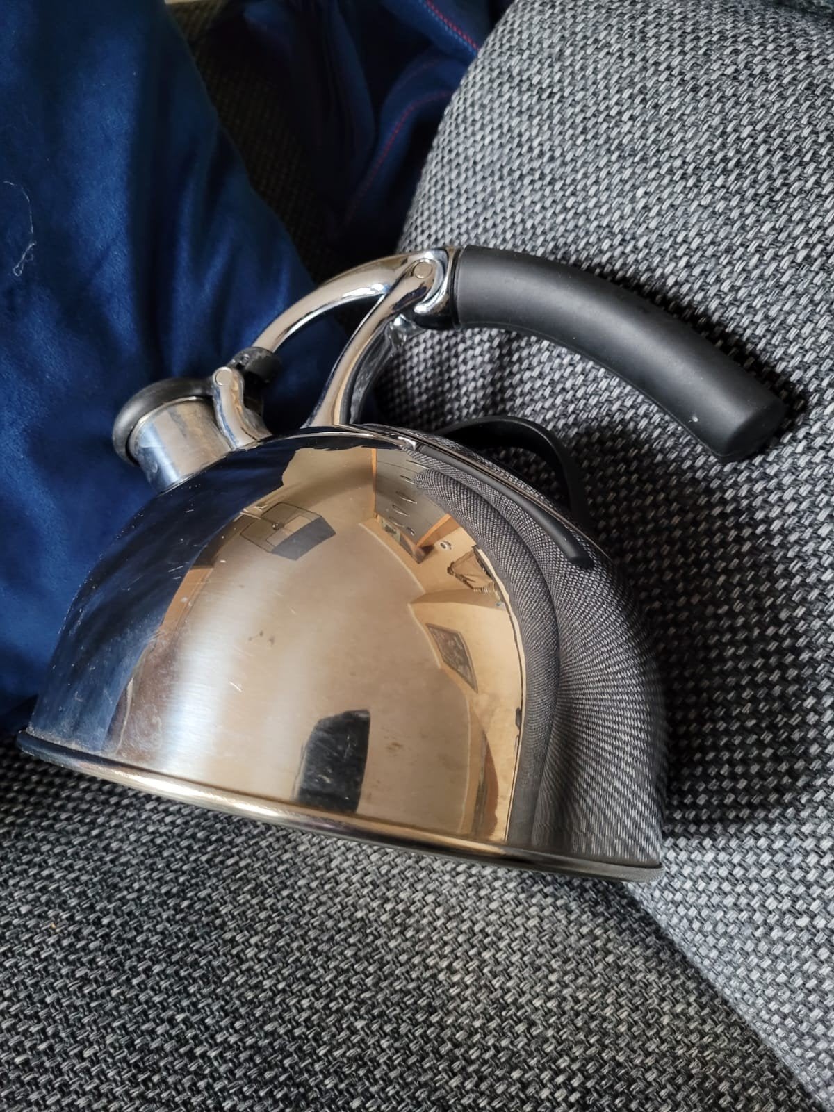 Fluitketel retro in prima staat, Ophalen of Verzenden, Zo goed als nieuw