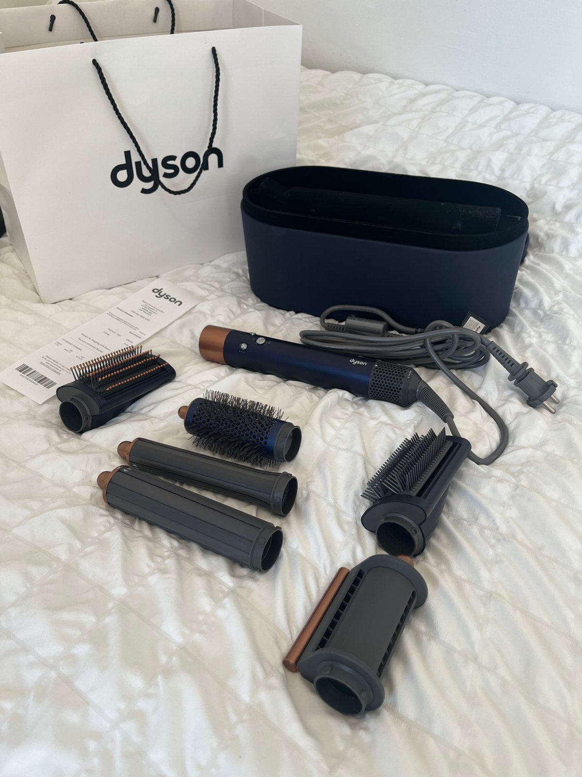 Dyson Airwrap Complete Set met Bon - Zo goed als nieuw, Ophalen of Verzenden, Zo goed als nieuw, Föhn of Haardroger