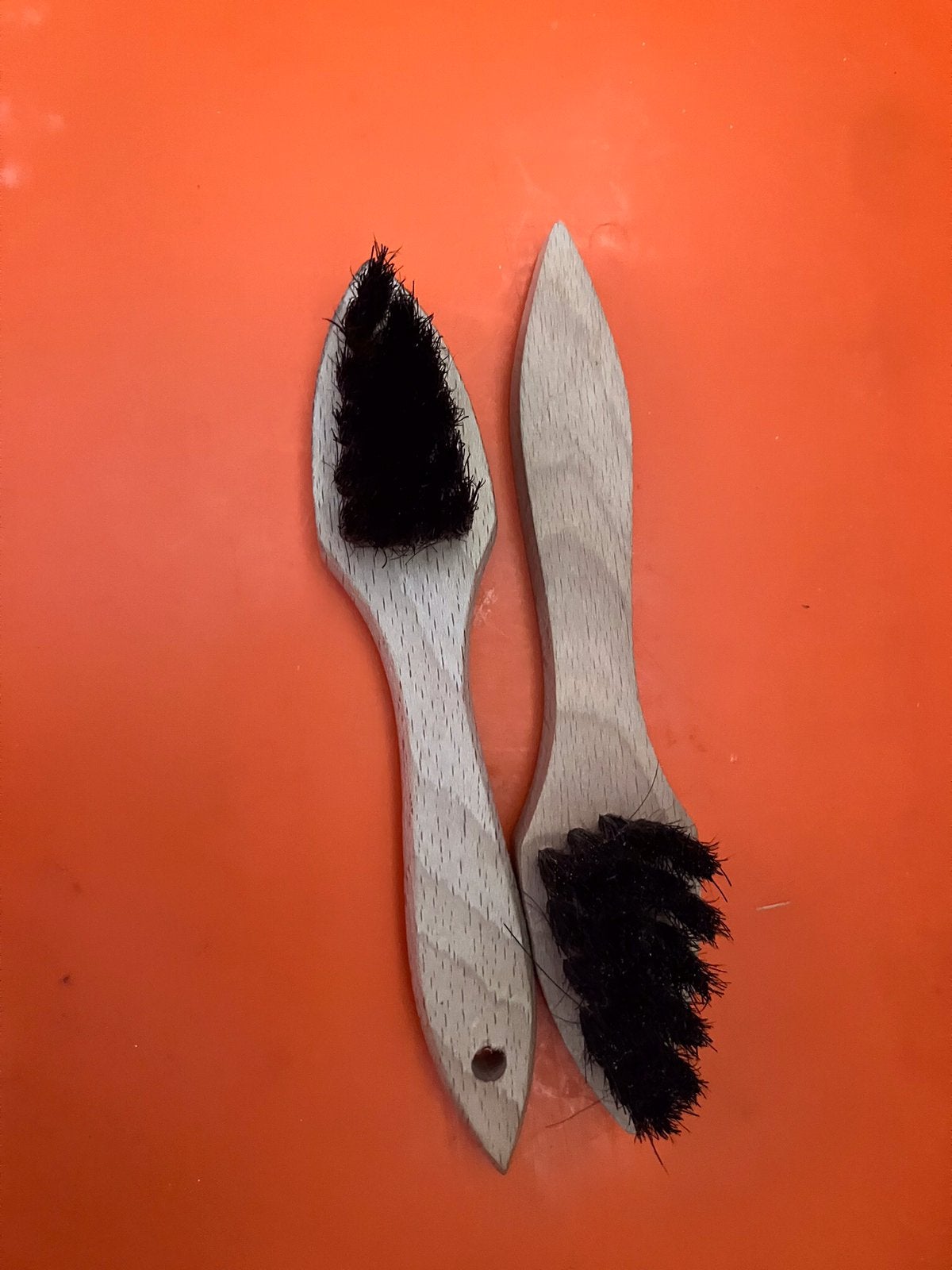 Nieuw/borsels voor schoenen poetsen/borsteltjes, Ophalen of Verzenden, Nieuw, Bruin, Hout