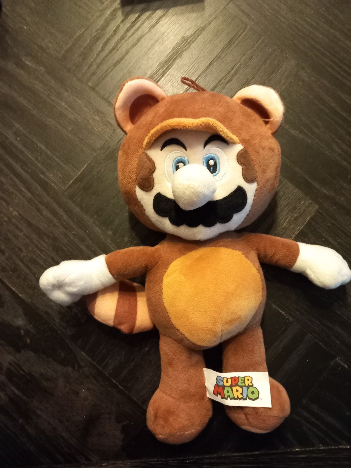 Super Mario Tanooki knuffel - Zo goed als nieuw, Ophalen of Verzenden, Nintendo, Middelgroot (20 tot 80 cm), Super Mario