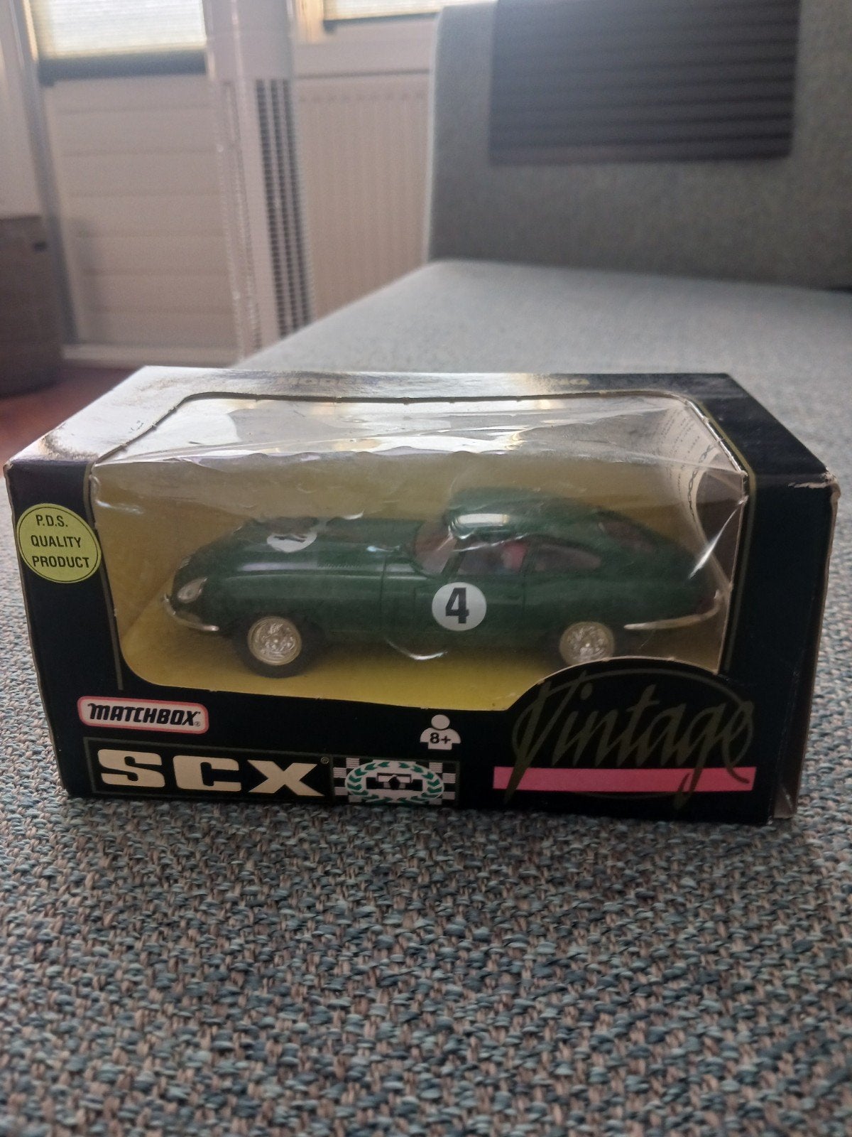 Matchbox SCX Jaguar E-Type "Vintage" modelauto, Ophalen of Verzenden, Zo goed als nieuw, Auto