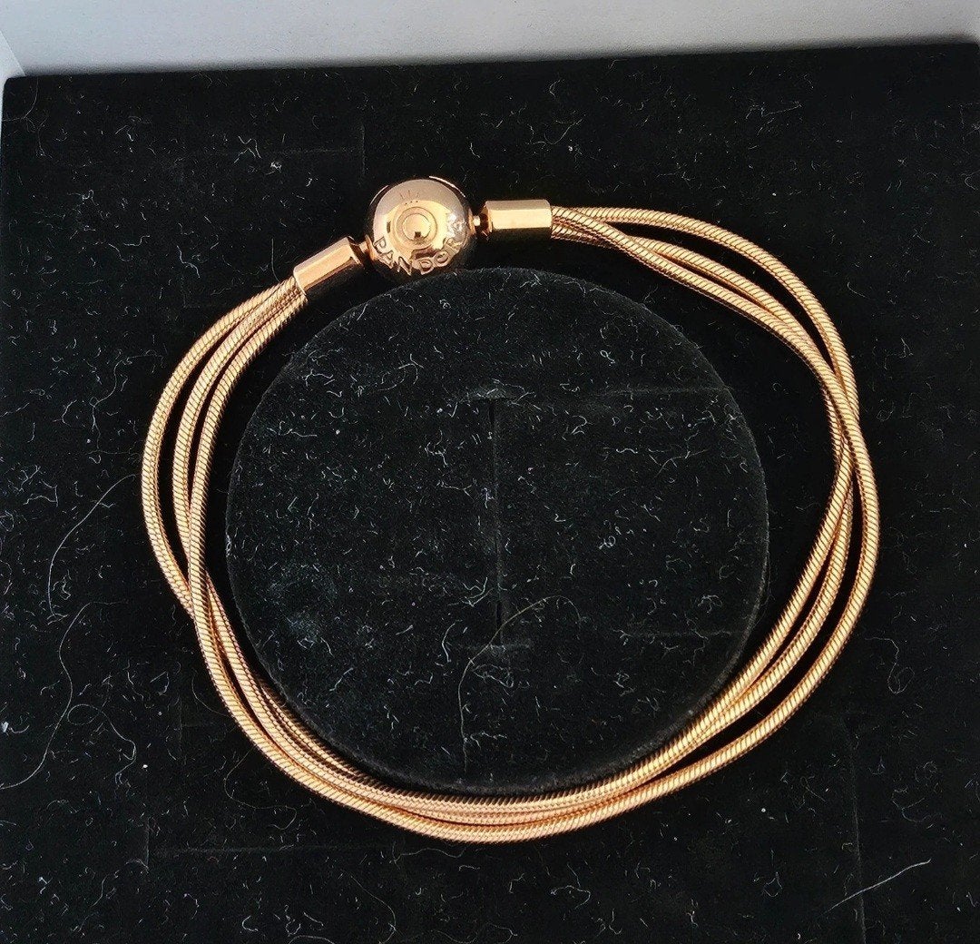 Pandora Armband Rose Goud Verguld - 17 cm - Nieuw, Ophalen of Verzenden, Nieuw, Roze, Overige materialen