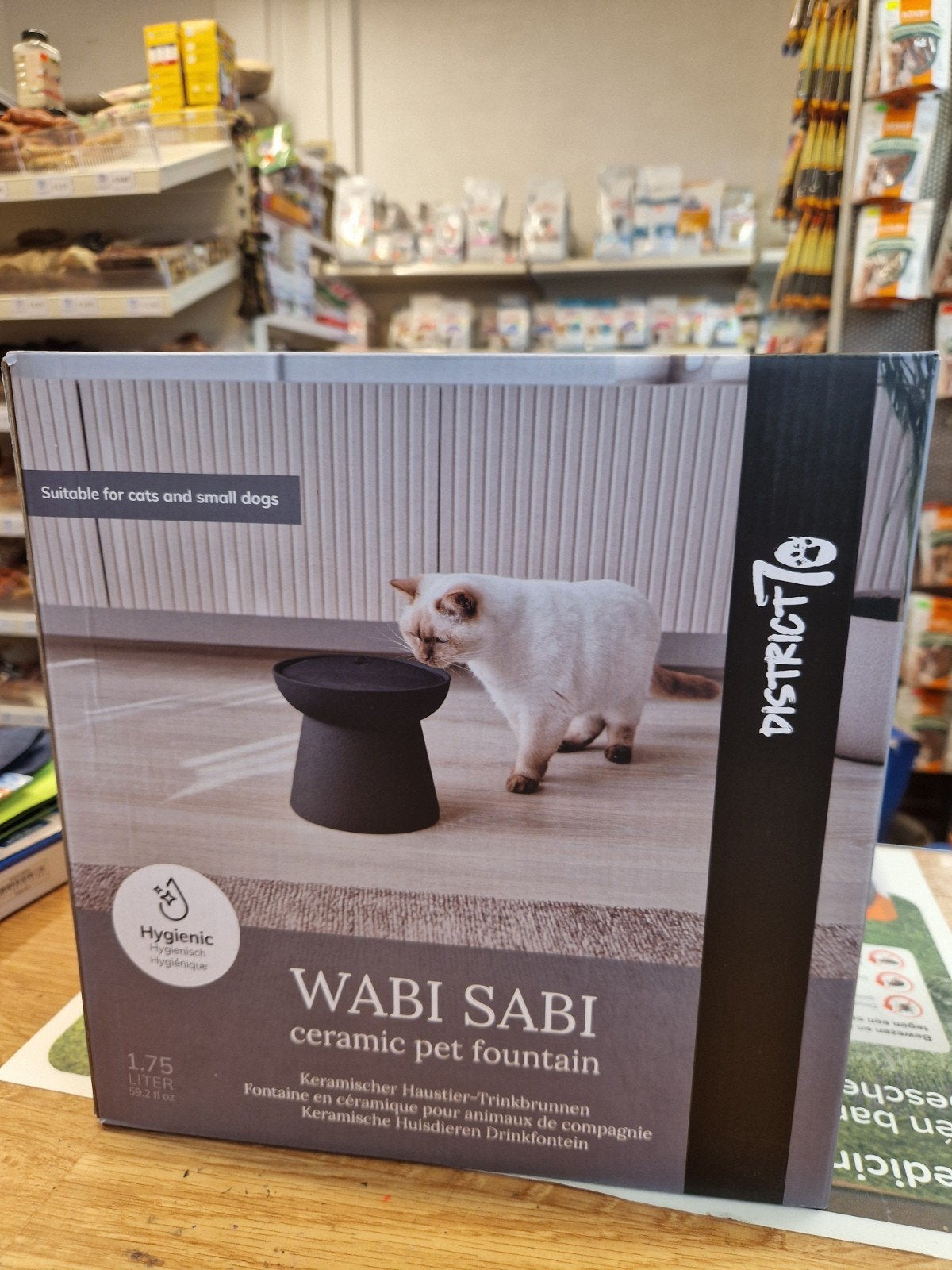 WABI SABI - Keramische drinkfontein NIEUW, Dieren en Toebehoren, Ophalen of Verzenden, Nieuw