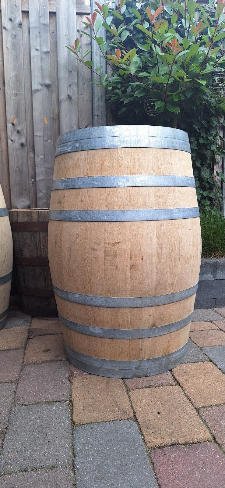 225 liter eikenhouten wijnvat - Decoratief en functioneel, 150 liter of meer, Ophalen, Gebruikt, Hout