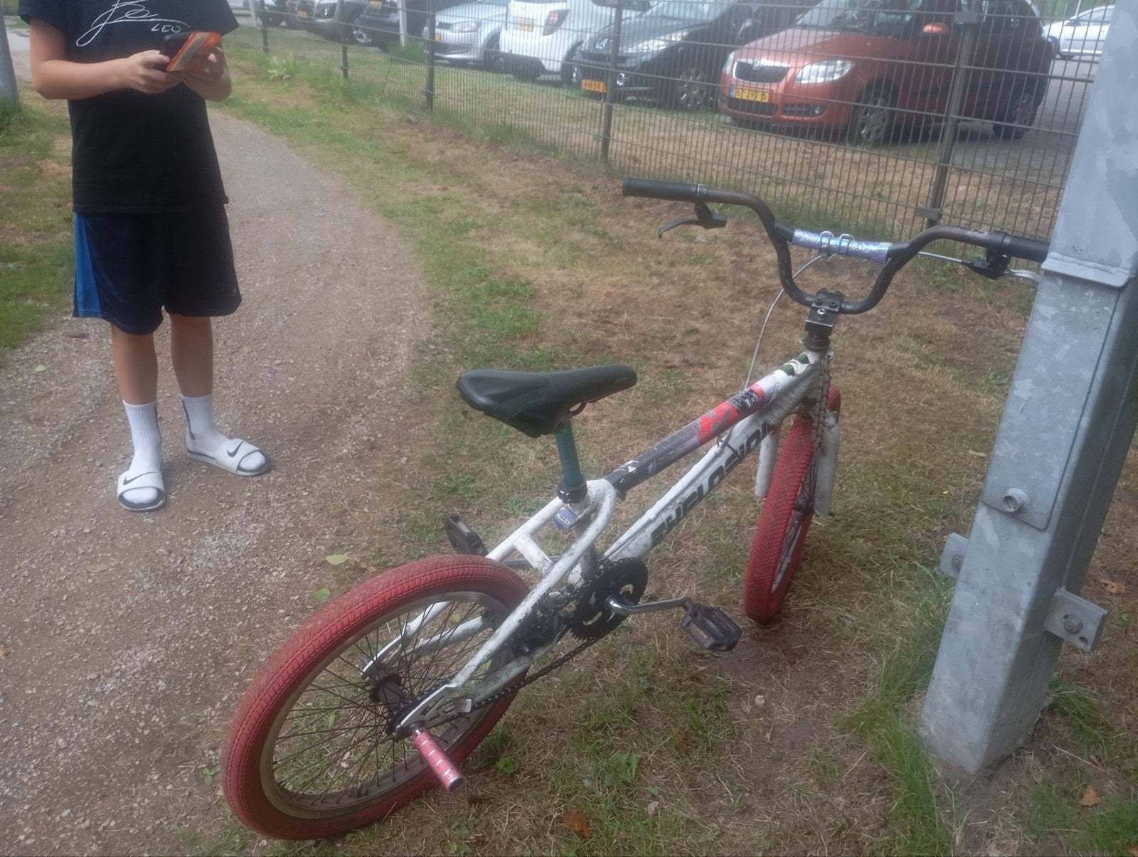 Custom bmx Surron alles goed, Ophalen, Gebruikt, Explosion, Staal