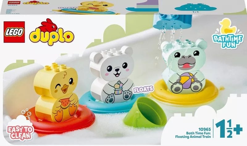 LEGO Duplo Badtijd Plezier Drijvende Dierentrein 10965, Ophalen of Verzenden, Nieuw, Overige typen