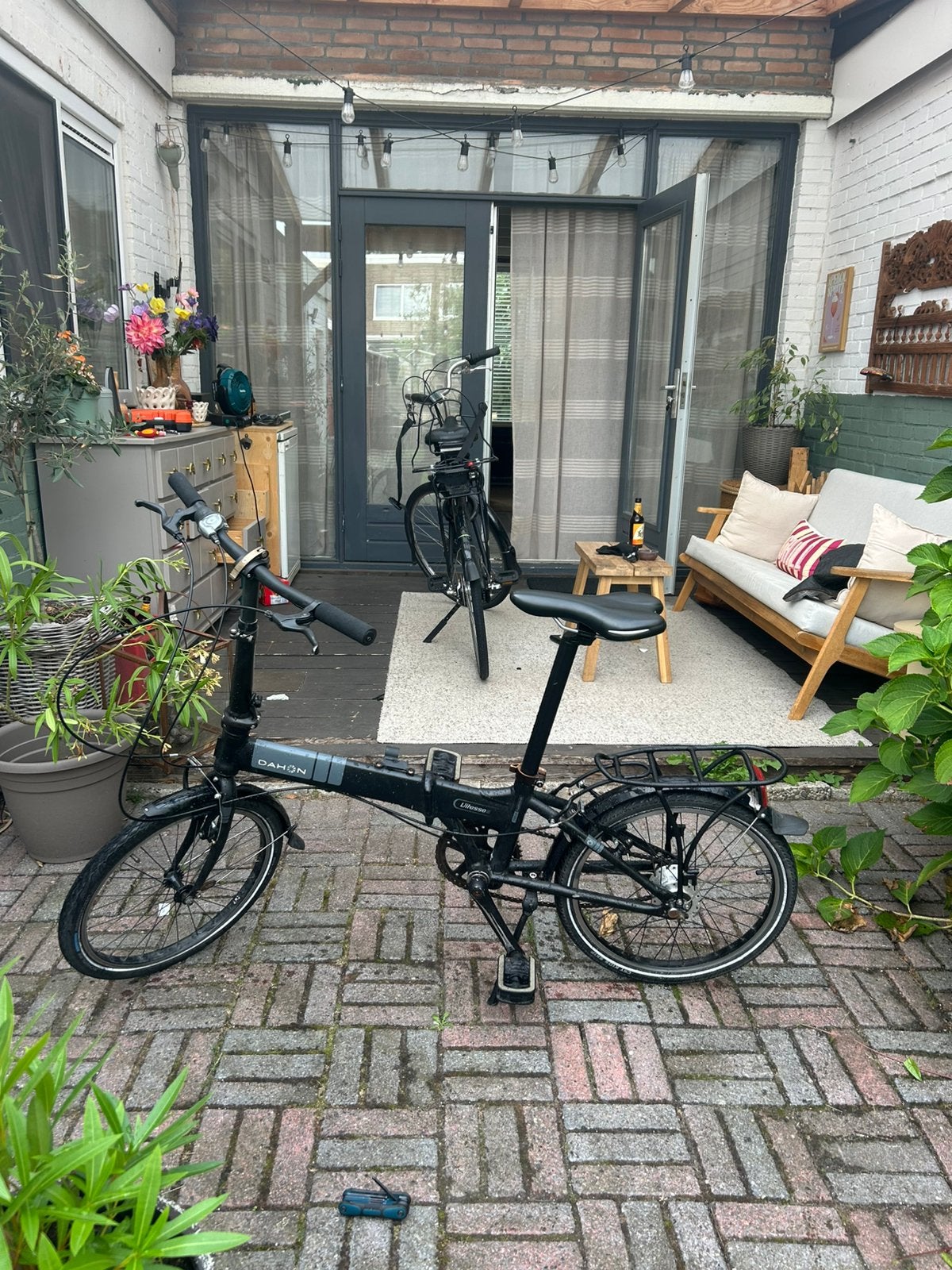 Dahon vitesse vouwfiets (recent opgeknapt moet nu weg), Ophalen, 20 inch of meer, Versnellingen, Zo goed als nieuw