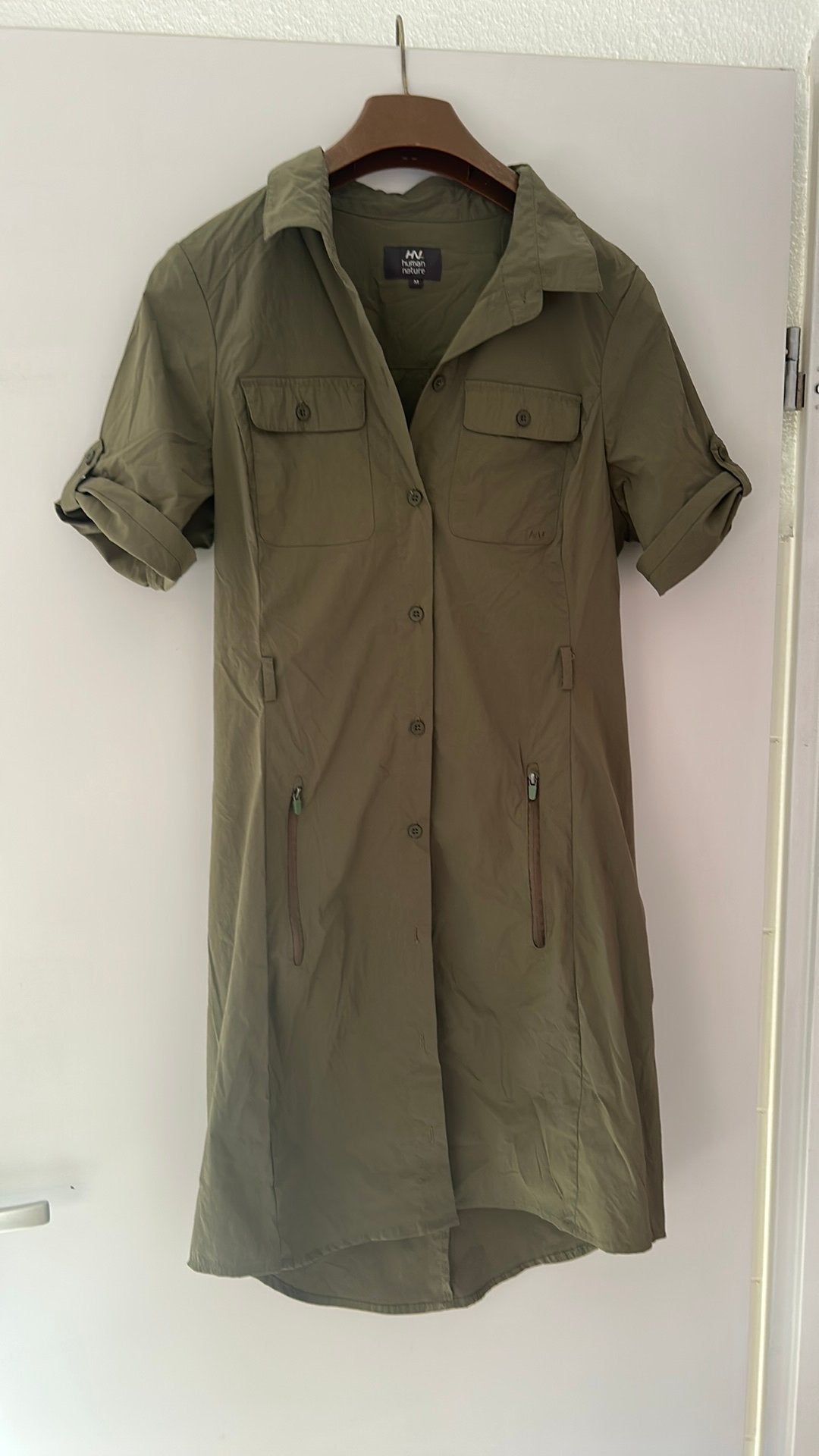 Human Nature Rachel jurk outdoor groen wandelen safari, Kleding | Dames, Ophalen of Verzenden, Zo goed als nieuw, Groen