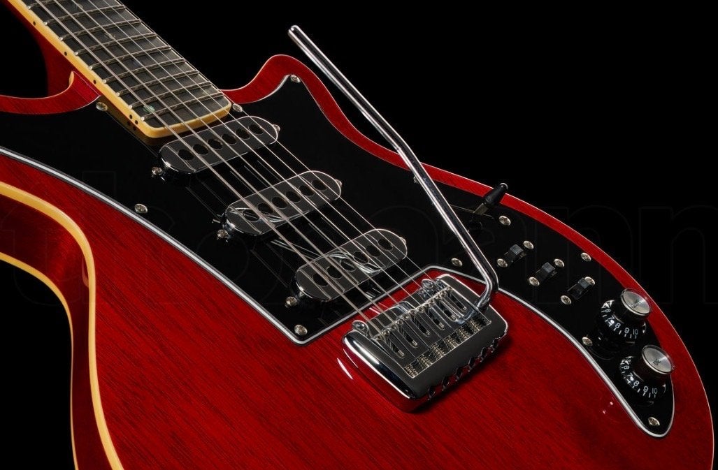 Brian May Red Special gitaar Copy - Perfecte Queen sound!, Ophalen of Verzenden, Zo goed als nieuw, Solid body, Overige merken