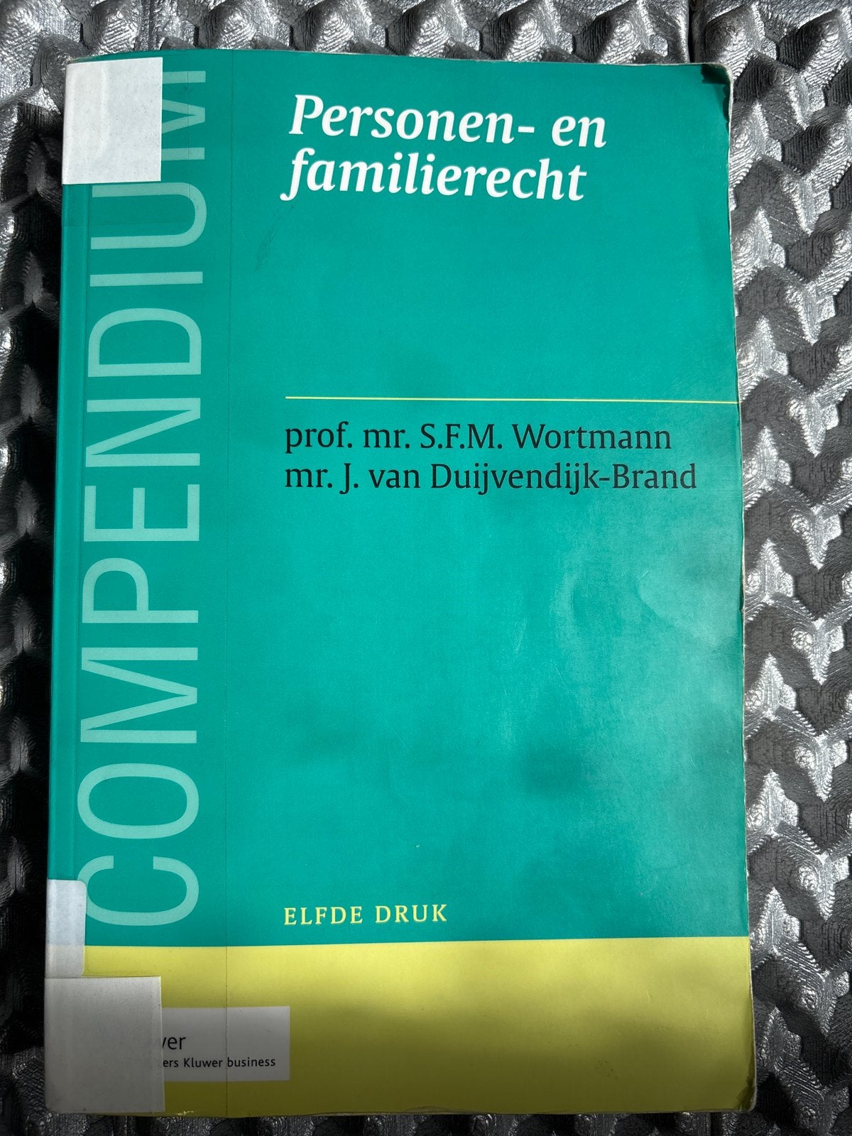 Compendium Personen- en familierecht - Elfde druk, Boeken, Ophalen of Verzenden, Gamma, Gelezen, HBO