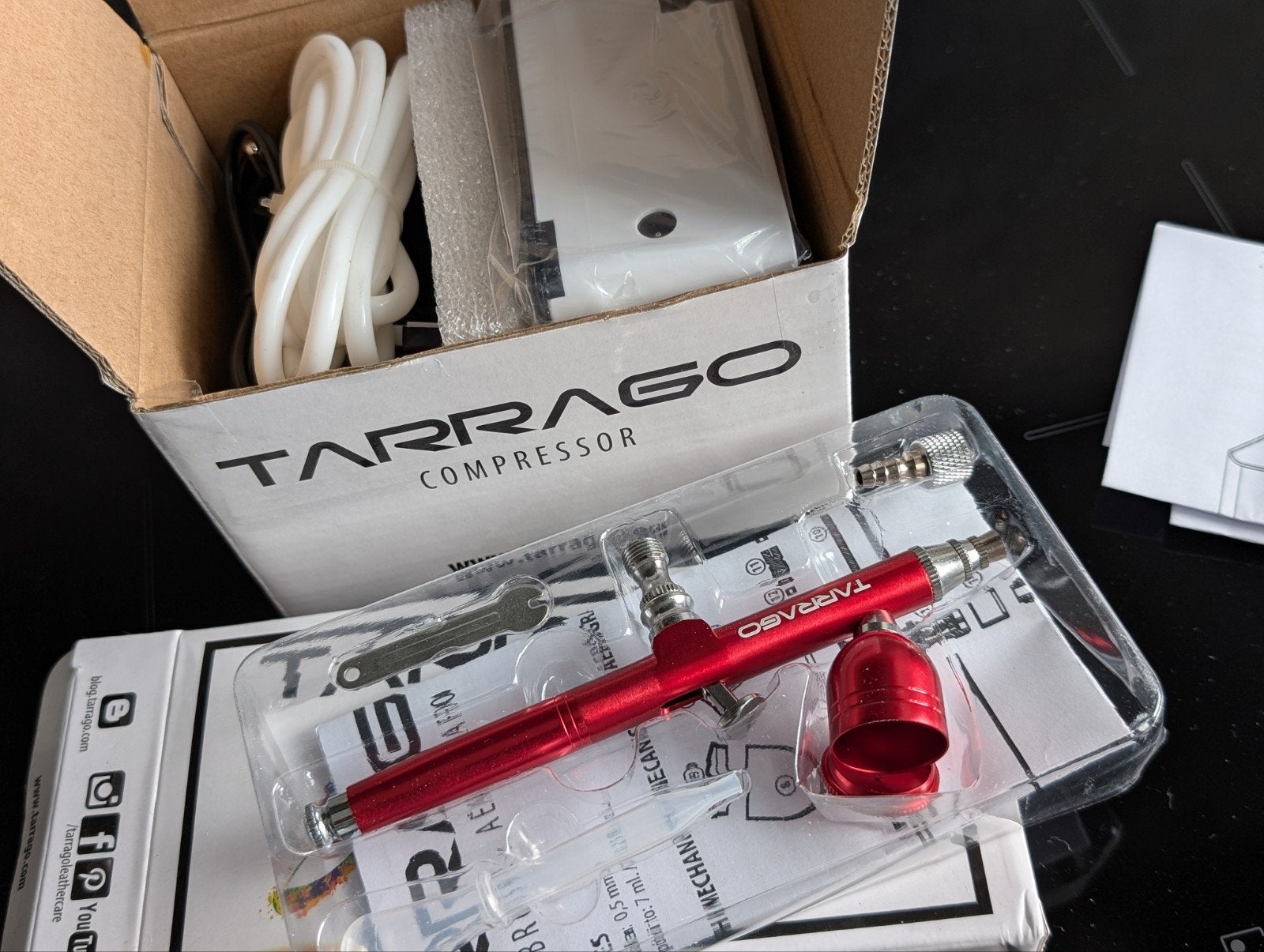 tarrago airbrush ongebruikt, Ophalen of Verzenden, Nieuw