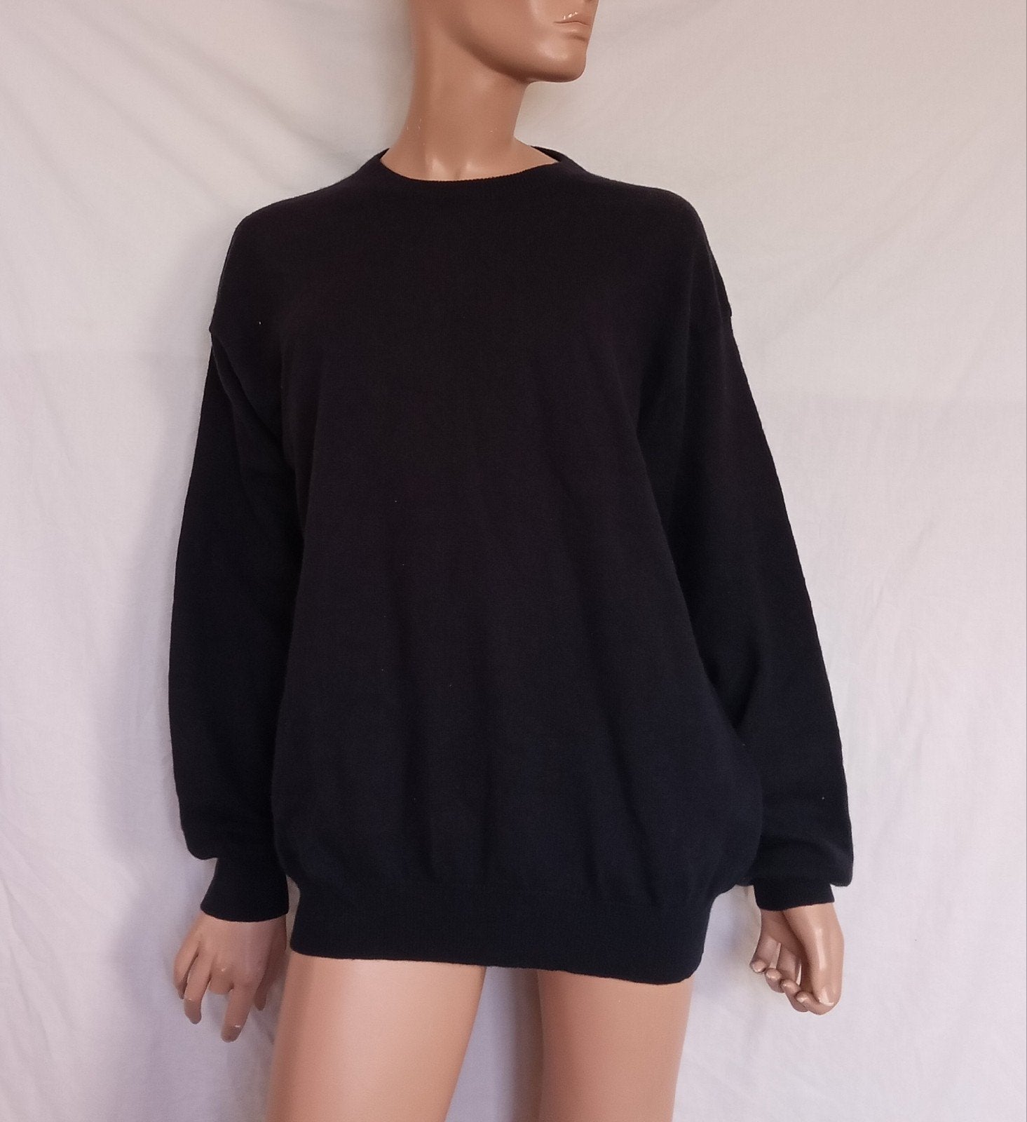 CASHMERE DEPARTMENT Trui , Maat L, Ophalen of Verzenden, Zo goed als nieuw, Maat 42/44 (L), Zwart