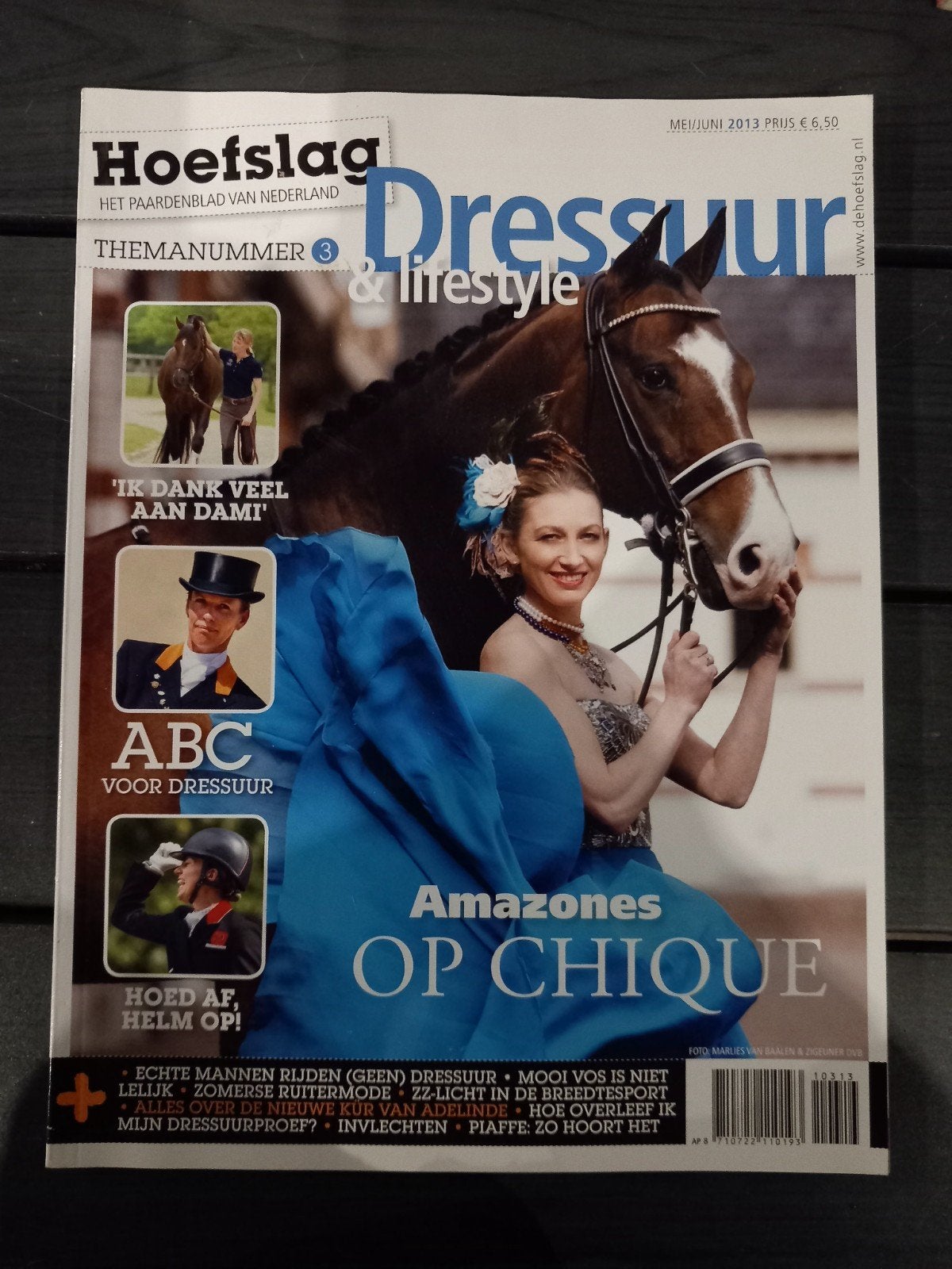 Hoefslag Dressuur & Lifestyle Mei/Juni 2013, Boeken, Ophalen of Verzenden, Zo goed als nieuw, Overige typen