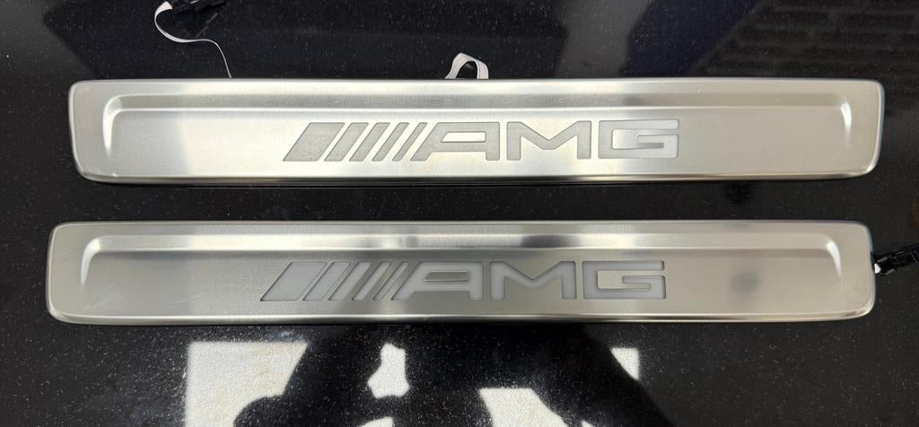 Mercedes GLC W254 AMG verlichte instaplijsten, Ophalen of Verzenden, Gebruikt, Mercedes-Benz