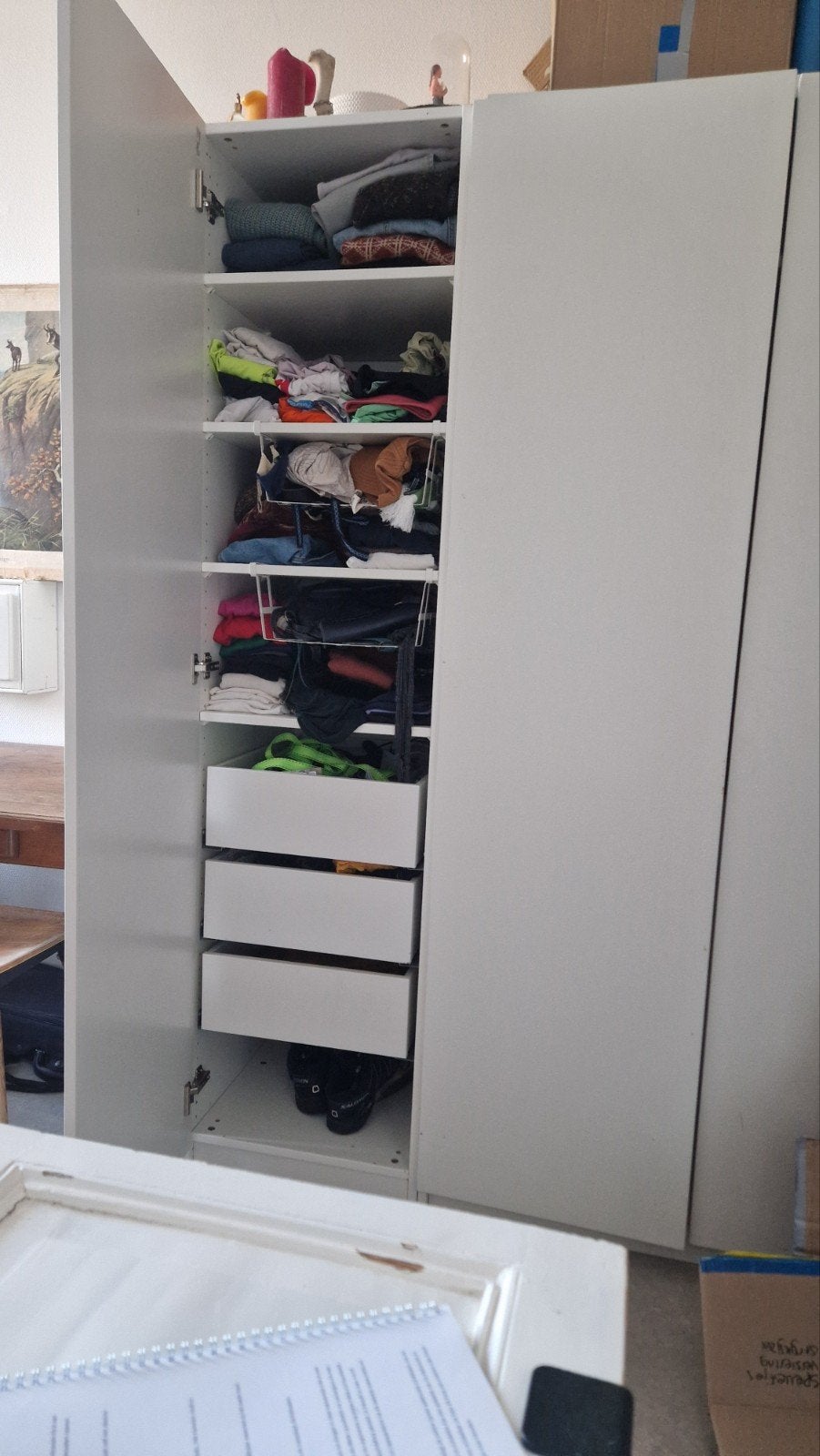 Pax kast 50x58x201, Ophalen, 50 tot 75 cm, 200 cm of meer