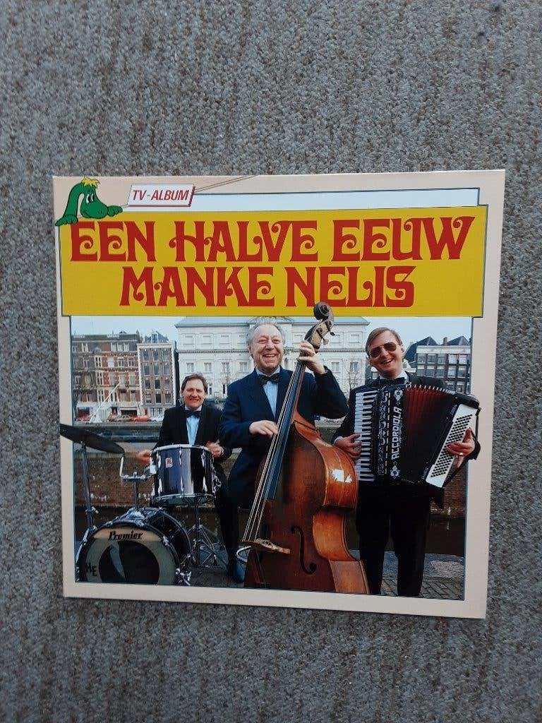 vinyl lp Manke Nelis een halve eeuw, LP, Ophalen of Verzenden, Zo goed als nieuw, Levenslied of Smartlap