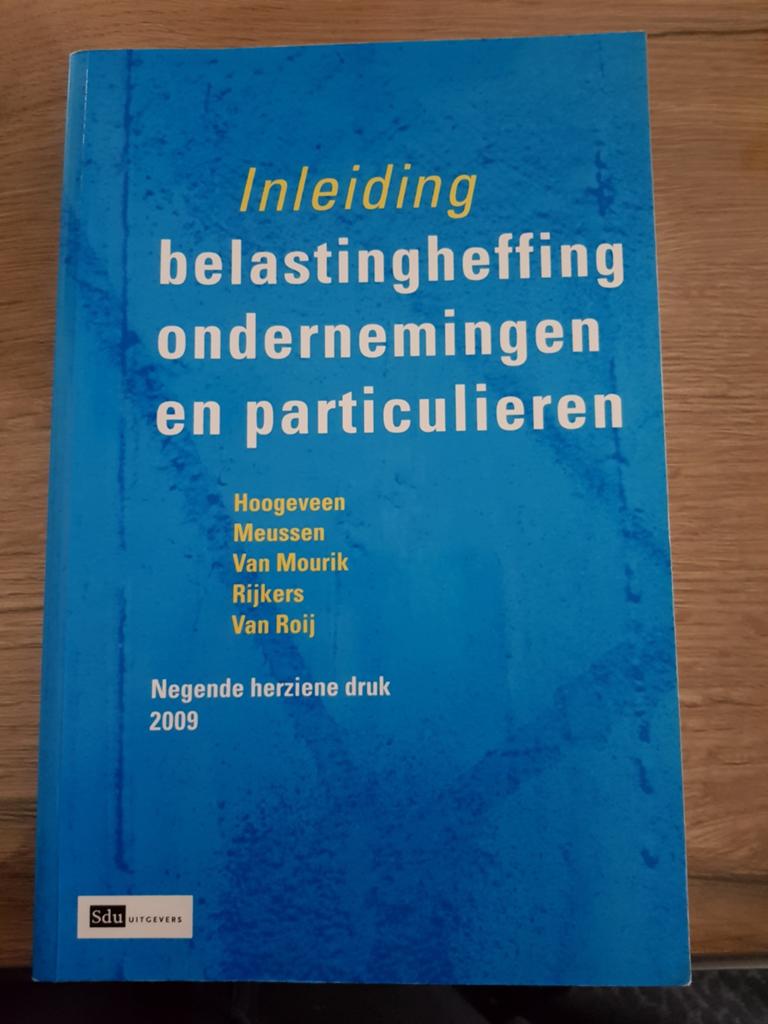 Boek Belastingheffing Ondernemingen en Particulieren, Boeken, Studieboeken en Cursussen, Ophalen of Verzenden, Zo goed als nieuw
