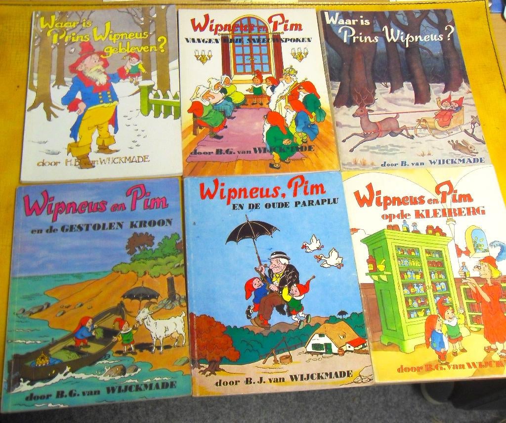 kinderboeken/ Wipneus en Pim boekjes/ sprookjes, Gelezen, B.J. van Wijckmade, Ophalen of Verzenden, Sprookjes