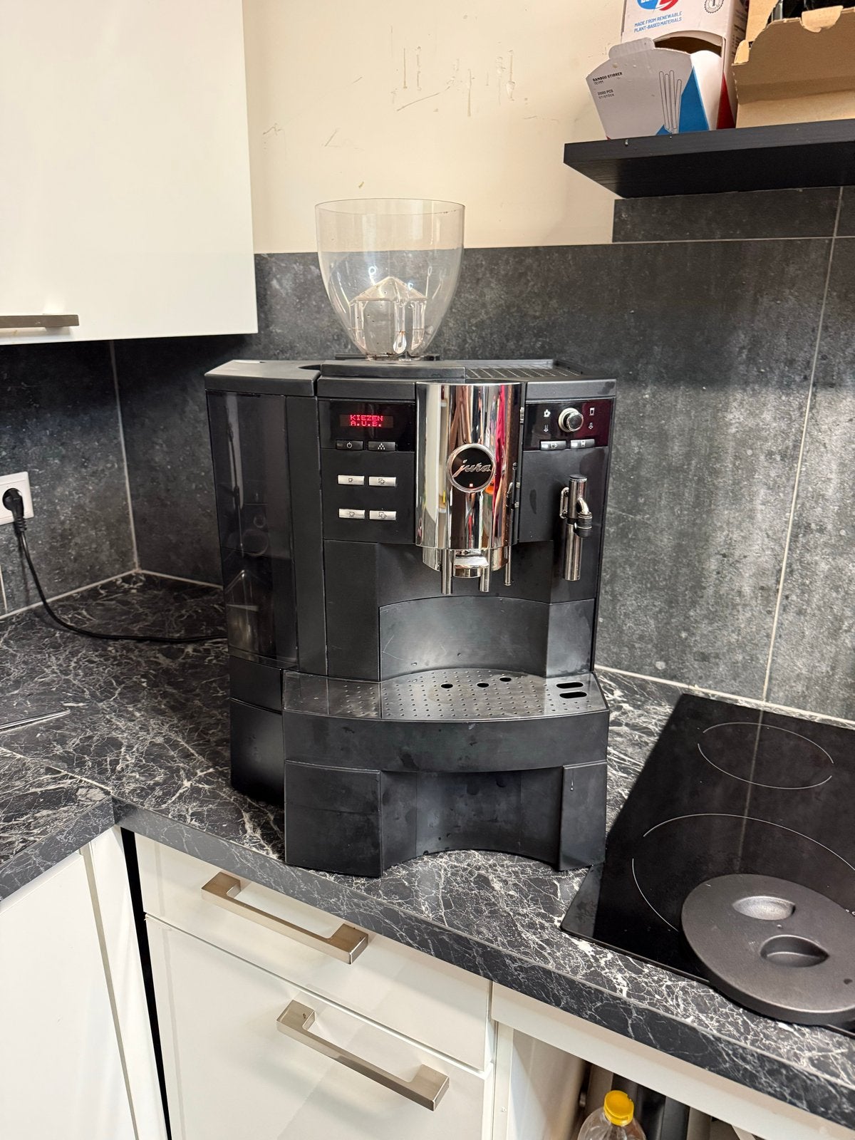 Jura ENA 5 Koffiemachine - Volautomatisch Espresso Apparaat, Afneembaar waterreservoir, Gebruikt, Espresso apparaat, 2 tot 4 kopjes