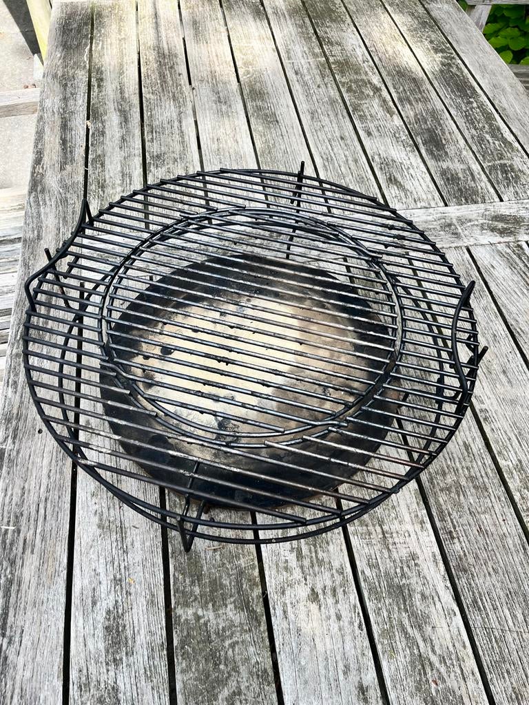 Grill Guru Large BBQ rooster en plate setter, Tuin en Terras, Ophalen, Gebruikt