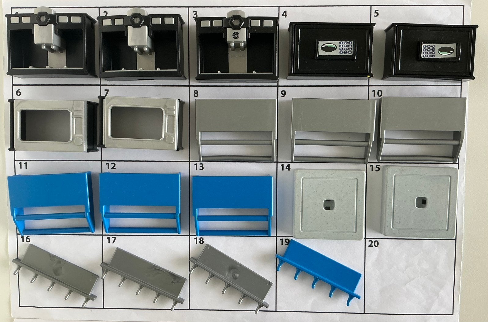 Playmobil system x onderdelen (6 foto’s), Ophalen of Verzenden, Gebruikt, Losse onderdelen