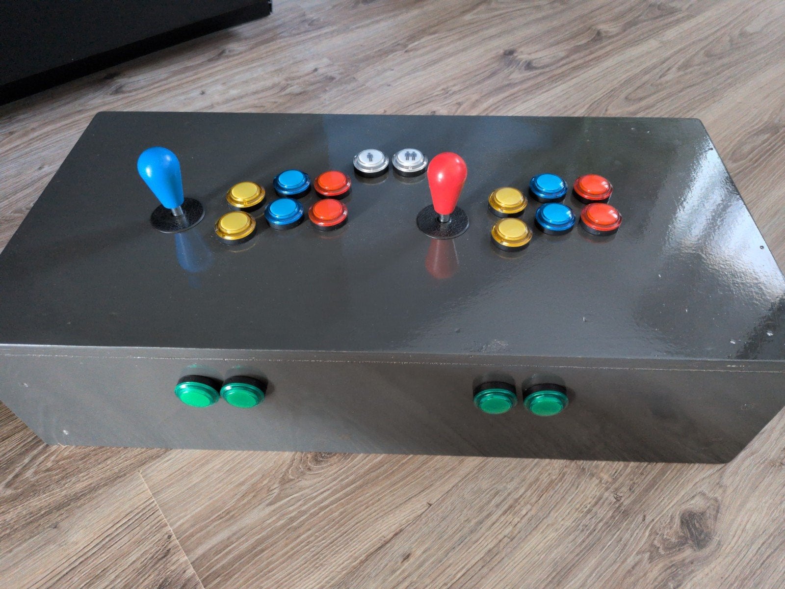 zelfgemaakte arcade kast - retropi, Ophalen