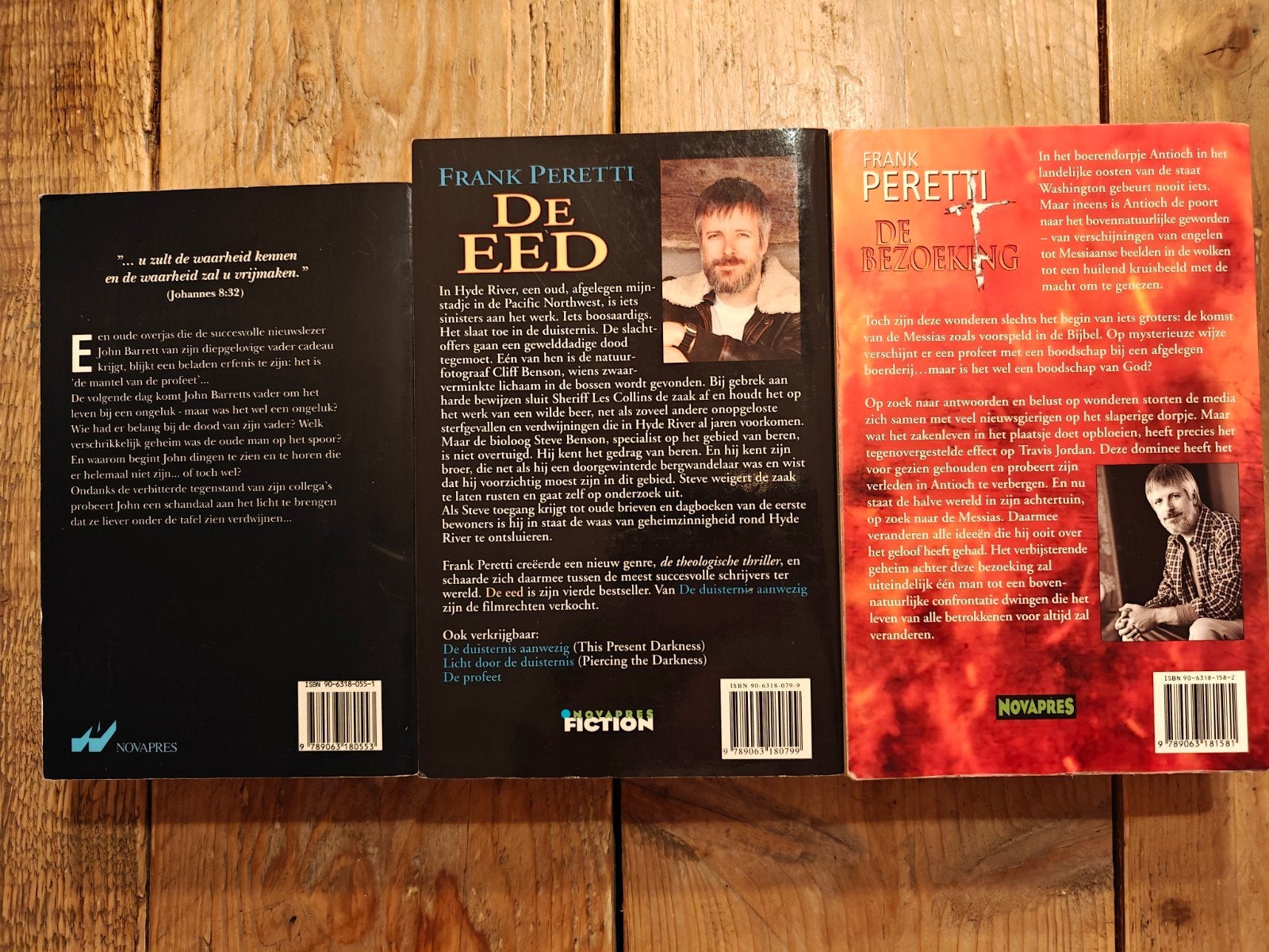 3 Boeken van Frank Peretti., Boeken, Ophalen of Verzenden, Zo goed als nieuw