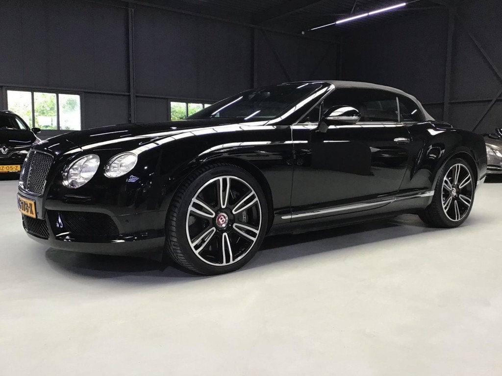 Bentley Continental GTC 4.0 V8 I Naim I Stoelmassage + verwa, Euro 5, Gebruikt, Cabriolet, Zwart