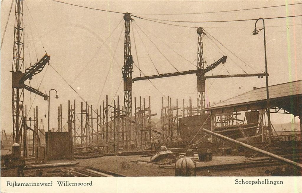 701-334-009 Den Helder Rijksmarinewerf Willemsoord, Verzenden, Voor 1920, Noord-Holland