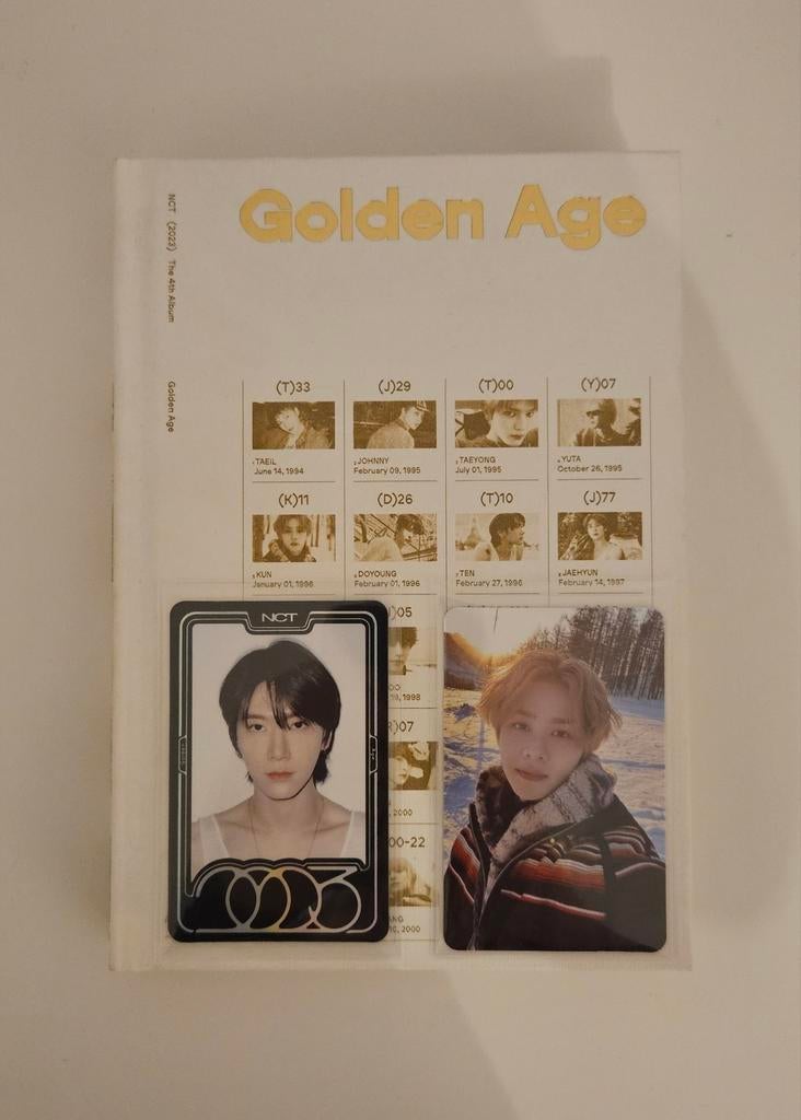 Nct - Golden Age, Ophalen of Verzenden, Zo goed als nieuw, Speelkaart(en)