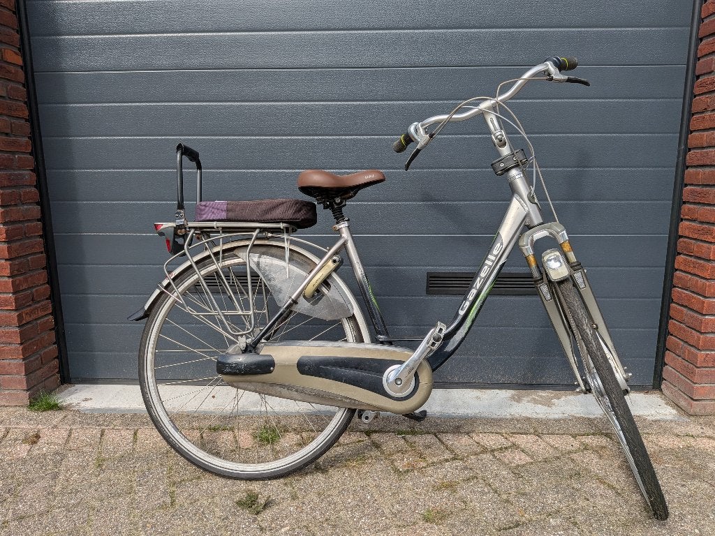 Damesfiets Gazelle Orange Xtra, Ophalen, Gebruikt, Versnellingen, 56 cm of meer