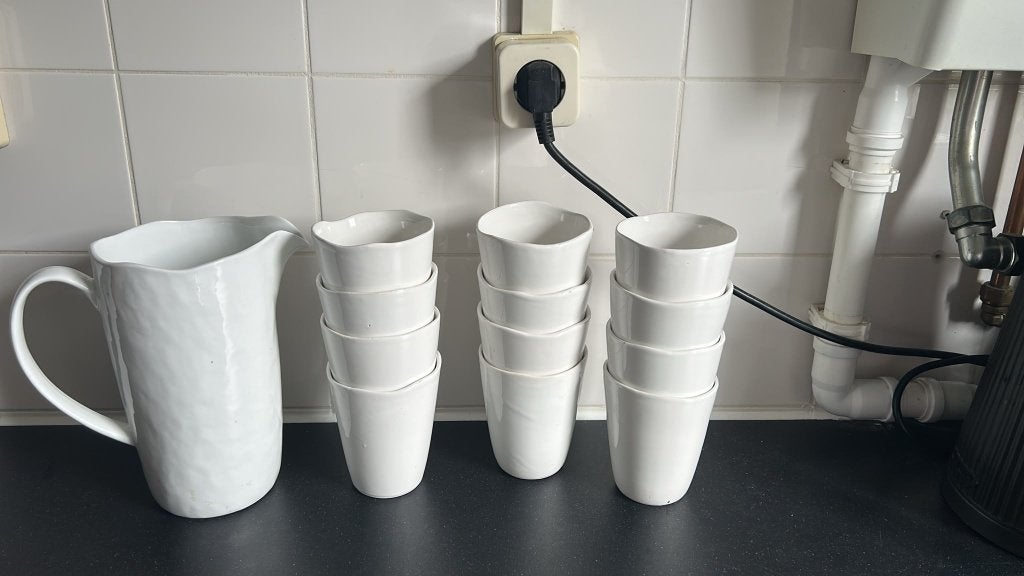 Karaf met bekers, Ophalen, Kan, Zo goed als nieuw, Overige stijlen