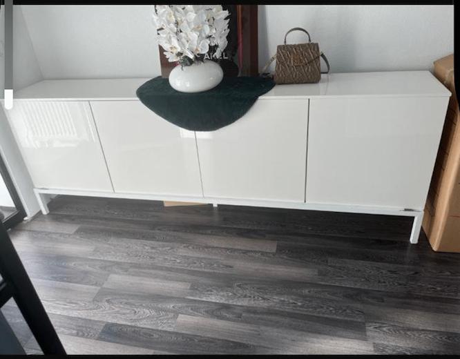 dressoir wit, Ophalen, Gebruikt, 50 tot 75 cm, 150 tot 200 cm