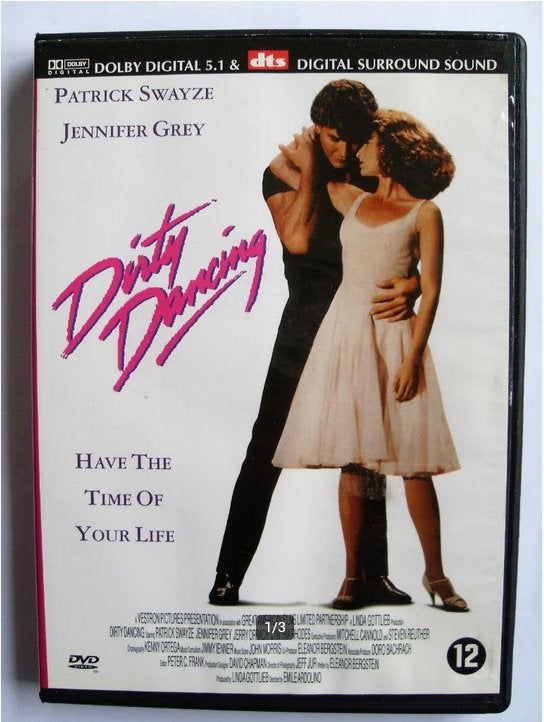 Dirty Dancing (originele dvd) dansfilm - Patrick Swayze, Engels, Nederlands, Zo goed als nieuw, Vanaf 12 jaar