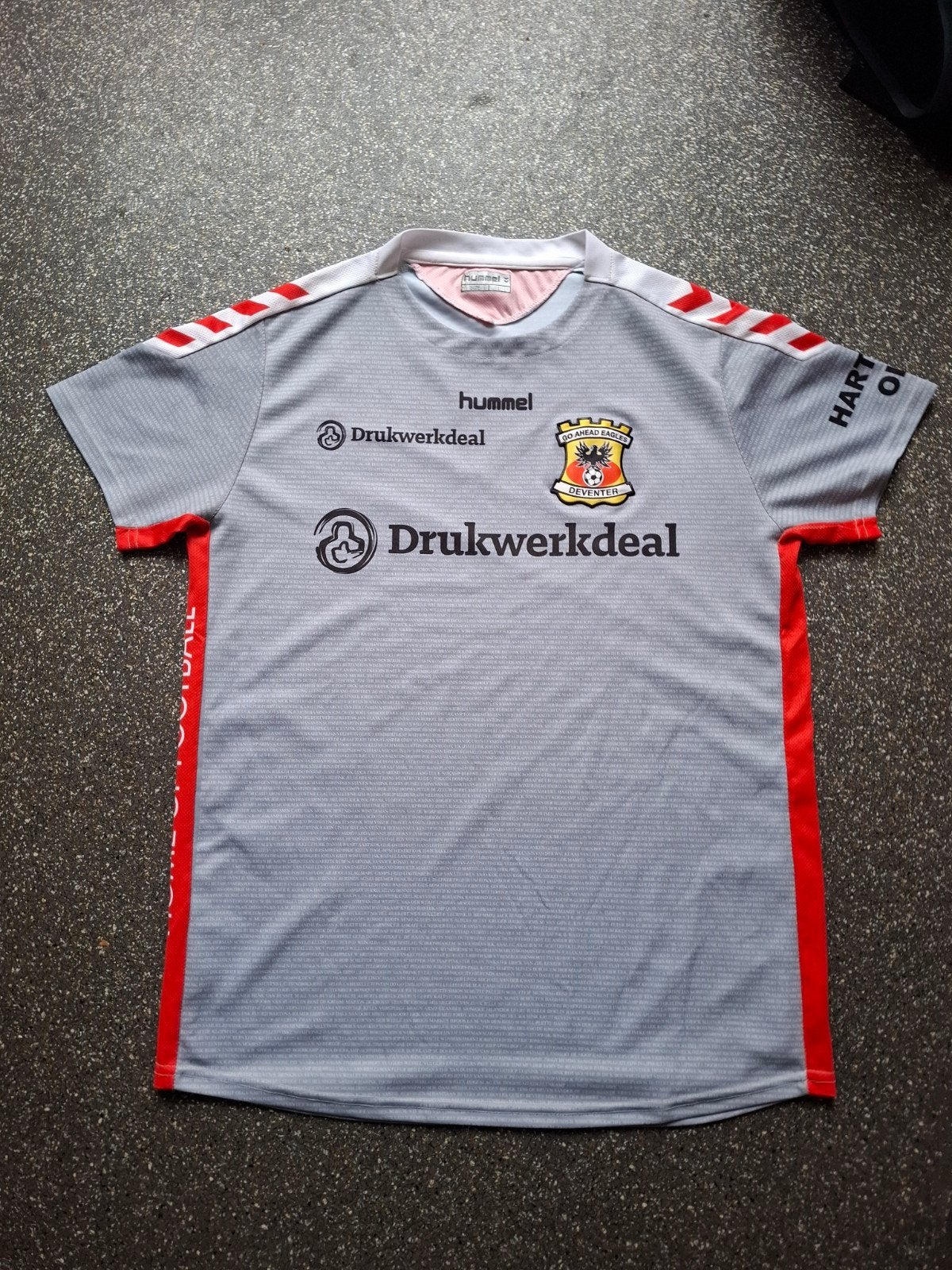go ahead eagles uit shirt maat l, Ophalen of Verzenden, Zo goed als nieuw, Shirt