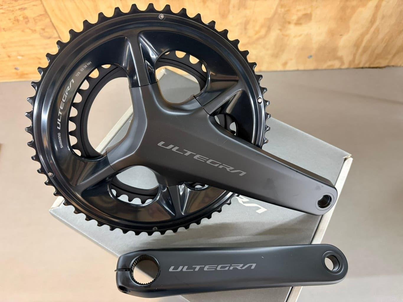 Shimano Crankstel Ultegra R8100 52-36T 175 mm crank 2x12 sp, Fietsen en Brommers, Fietsonderdelen, Nieuw, Aluminium, Shimano, Racefiets