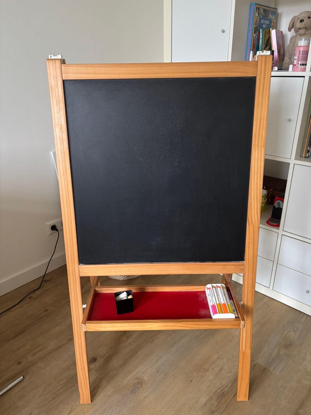 Schoolbord, Ophalen, Gebruikt