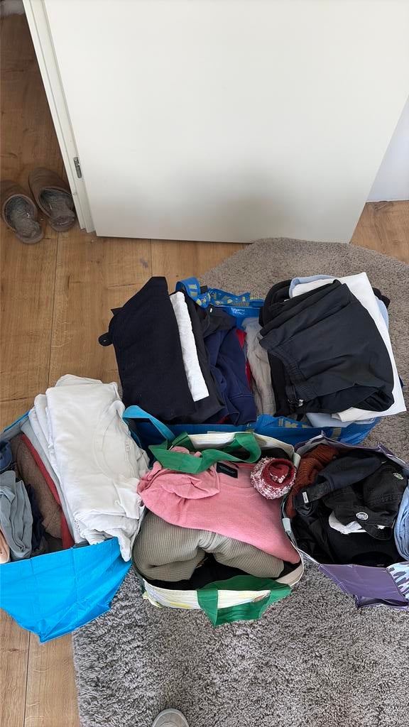 VANDAAG OF MORGEN OPHALEN! Grote kledingbundel M/L, Kleding | Heren, Ophalen, Zo goed als nieuw, Overige maten