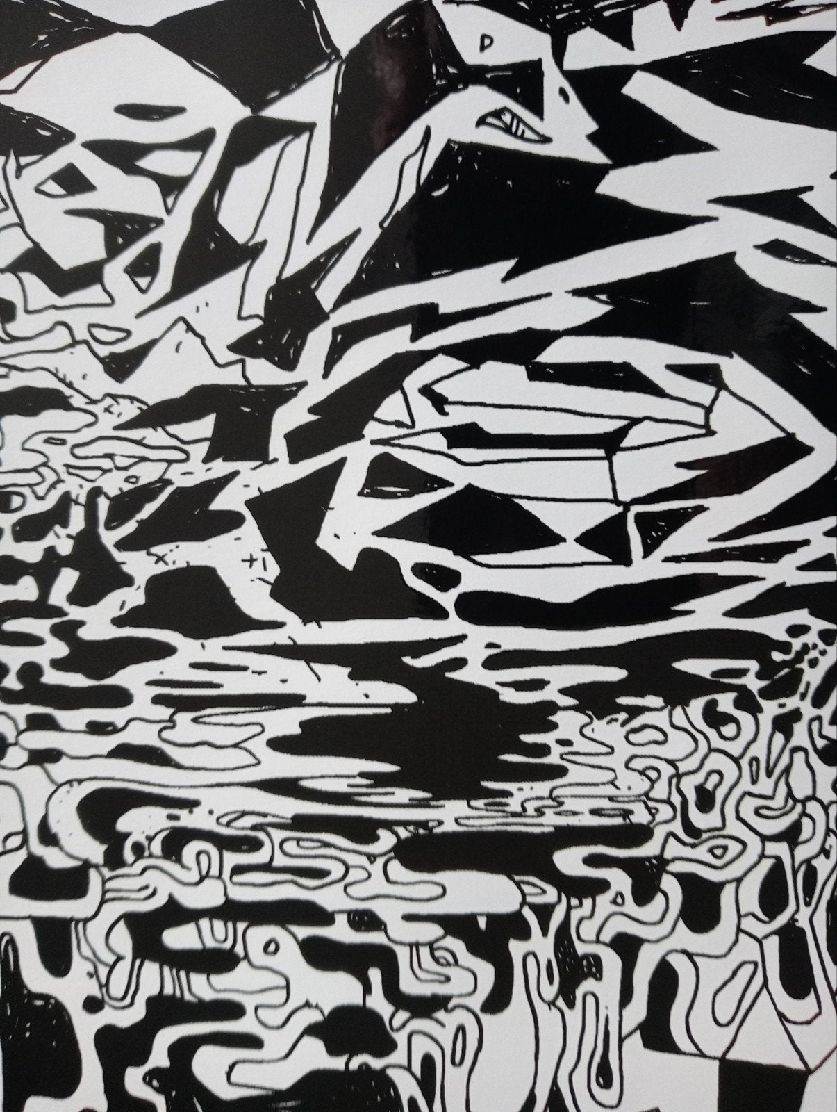Jeroen Erosie - Grafische Prent 2015, Ophalen of Verzenden