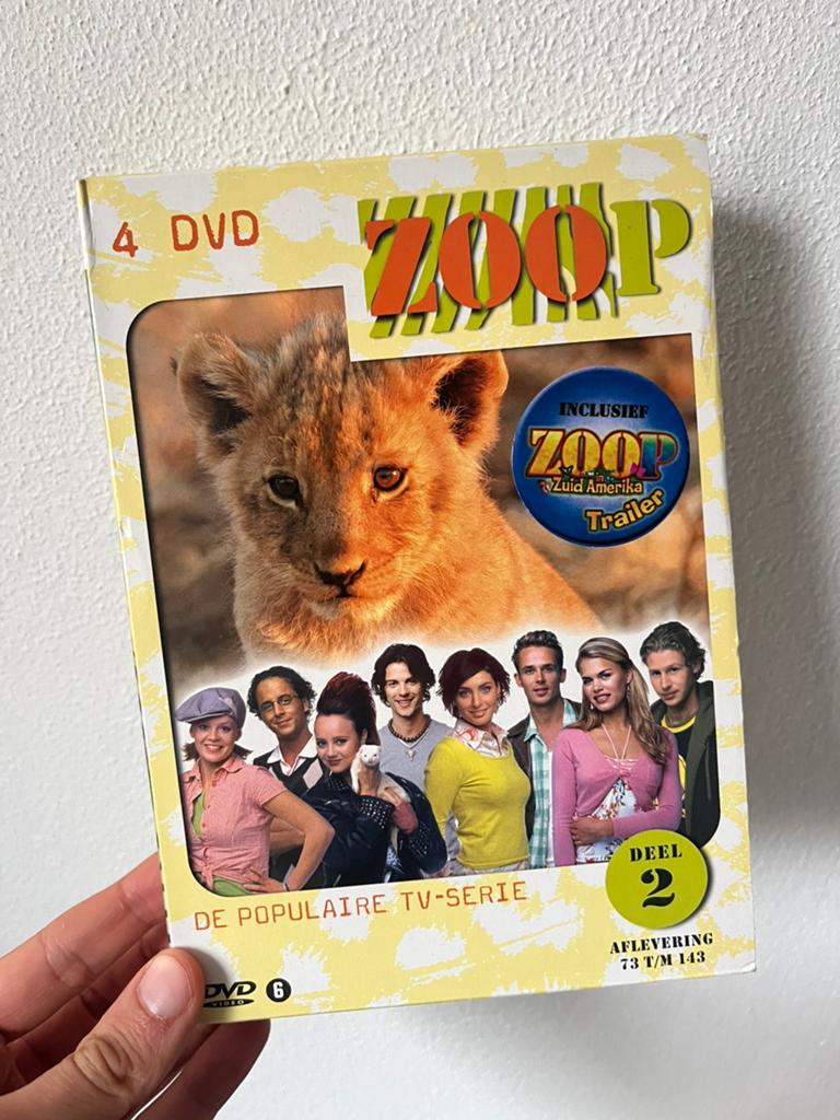 ZOOP Deel 2 DVD Boxset - Aflevering 73 t/m 143, Gebruikt, Alle leeftijden, Ophalen of Verzenden, Boxset