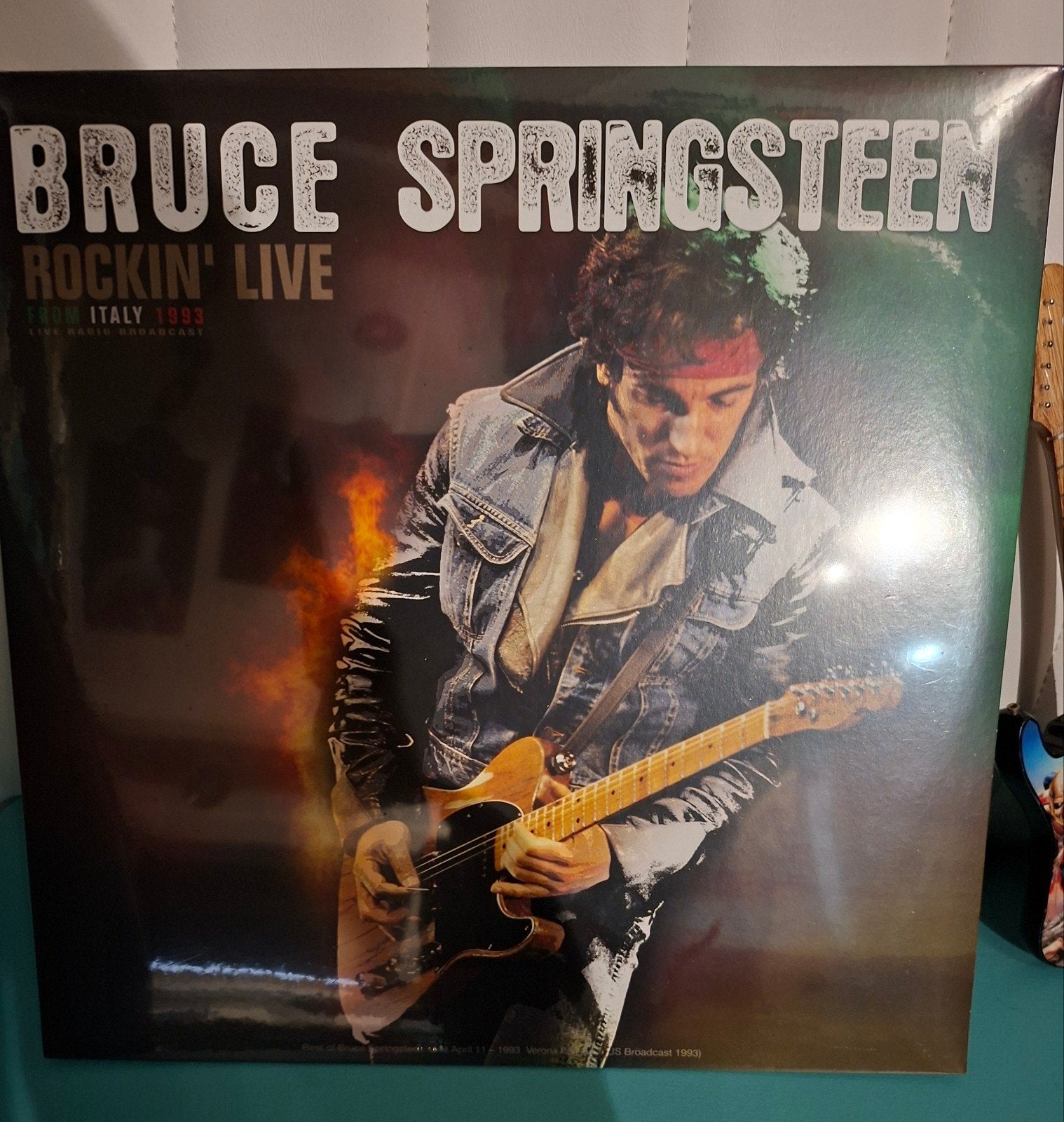 Bruce Springsteen - Rockin' Live From Italy 1993 LP  2017, 1990 - 1999, Overige formaten, Ophalen of Verzenden, Fotohoes
