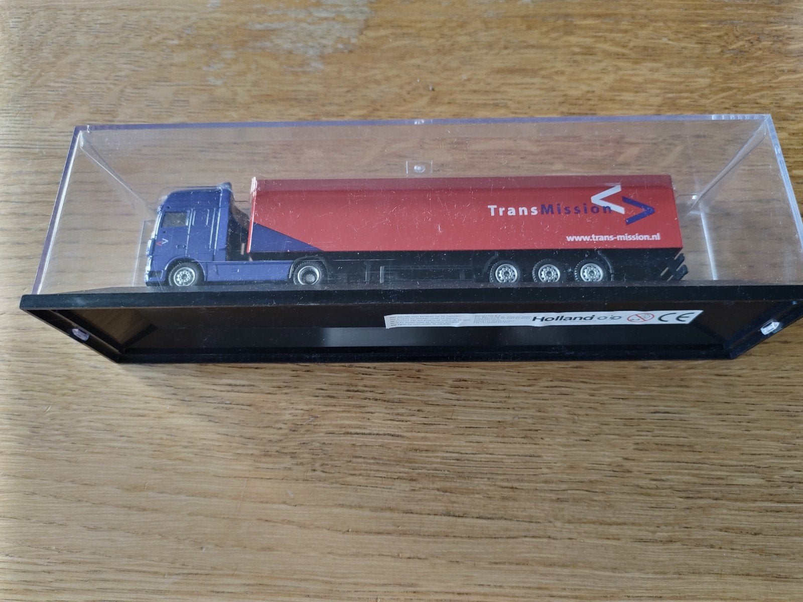 Modelvrachtwagen TransMission - Schaalmodel, Overige merken, 1:32 tot 1:50, Ophalen of Verzenden, Zo goed als nieuw