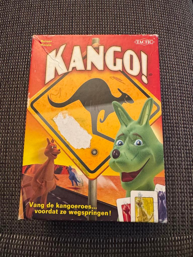 Kango! Bordspel - Vang de kangoeroes!, Hobby en Vrije tijd, Drie of vier spelers, Ophalen of Verzenden, Gebruikt