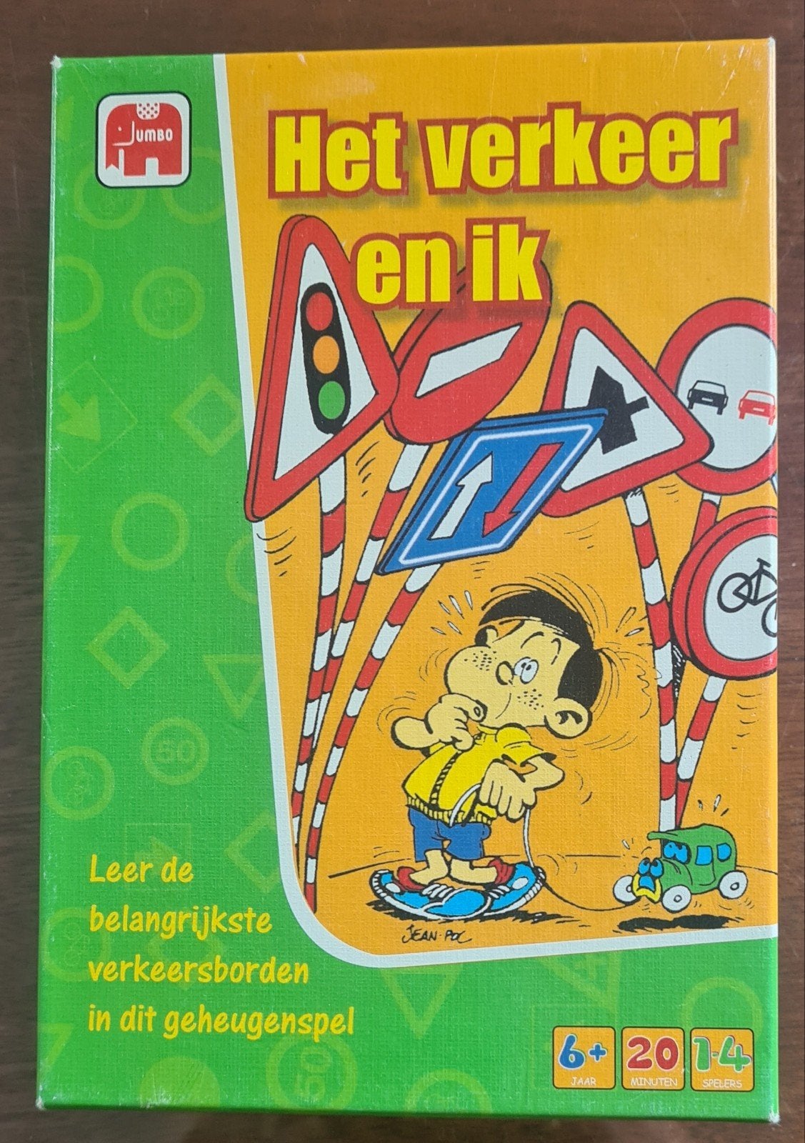 Jumbo Het verkeer en ik - Geheugenspel verkeersborden, Ophalen of Verzenden, Gebruikt, Ontdekken
