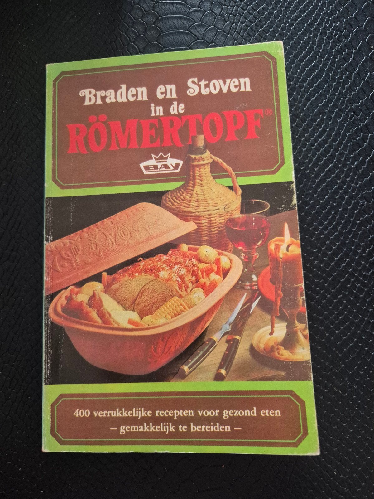 Braden en stoven in de Romertopf, Ophalen of Verzenden, Zo goed als nieuw