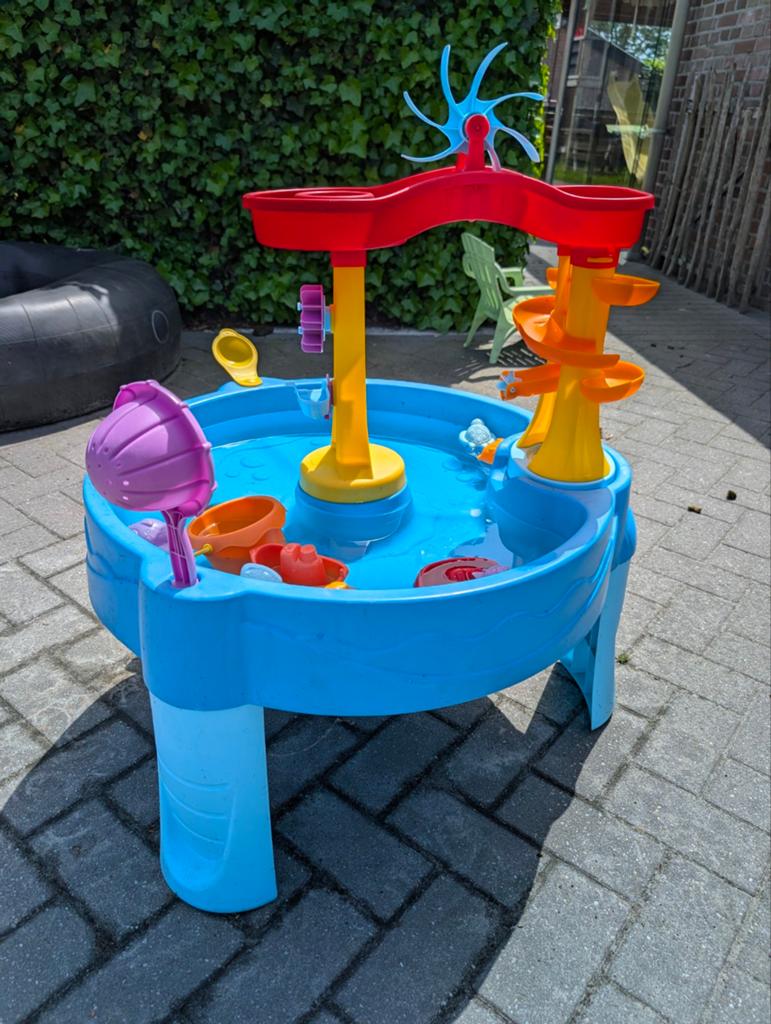 Step2 Waterbaan Speeltafel met Accessoires, Ophalen, Zo goed als nieuw