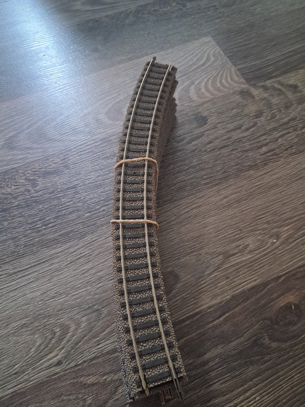 10x Fleischmann 6125 Profi Rail Gebogen Spoor H0, Gebruikt, Gelijkstroom, Fleischmann, Rails