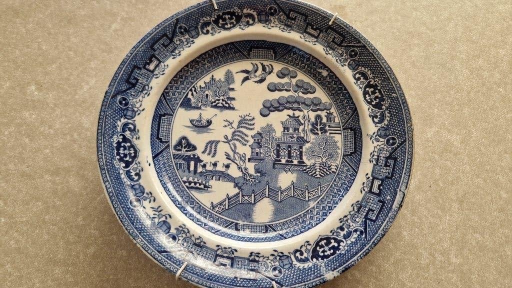 oude chinese schotel wandbord, Antiek en Kunst, Ophalen of Verzenden