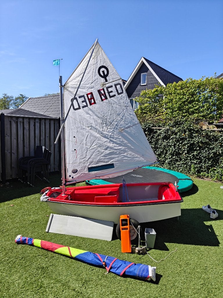 Optimist Carter, inclusief trailer, Ophalen, Gebruikt, Overige typen, Minder dan 15 m²